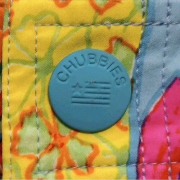 Chubbies Shorts Men Size 2XL The Hooligans Neon Pineapple Mesh Lined Swim Trunks - Picture 2 of 5